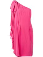 Jean Louis Scherrer Vintage One Shoulder Dress