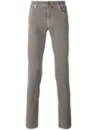 Jacob Cohen - Slim-fit Jeans - Men - Cotton/spandex/elastane - 35, Brown, Cotton/spandex/elastane