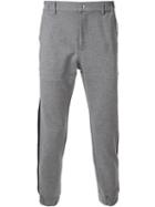 Loveless Side Stripe Track Pants, Men's, Size: 1, Grey, Cotton/nylon/polyurethane