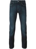 Diesel Black Gold Straight Leg Jeans, Men's, Size: 30, Blue, Cotton/spandex/elastane