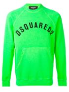 Dsquared2 - Logo Print Sweatshirt - Men - Cotton - Xl, Green, Cotton