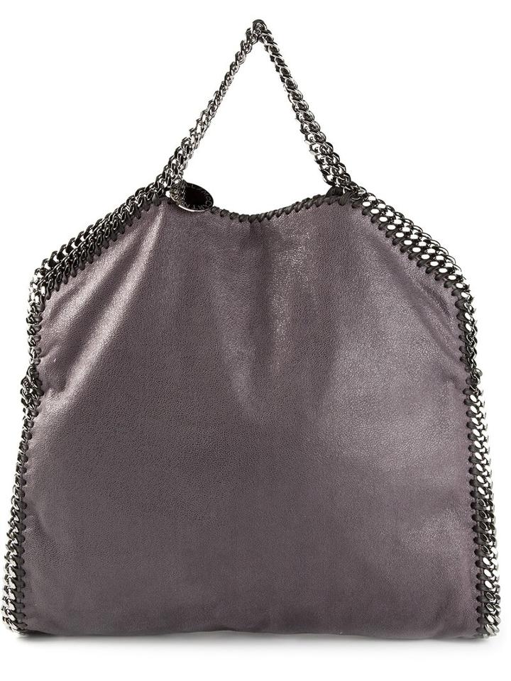 Stella Mccartney 'falabella' Tote, Women's, Grey, Polyester