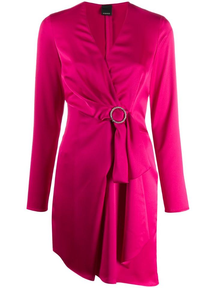 Pinko Bow Wrap Dress