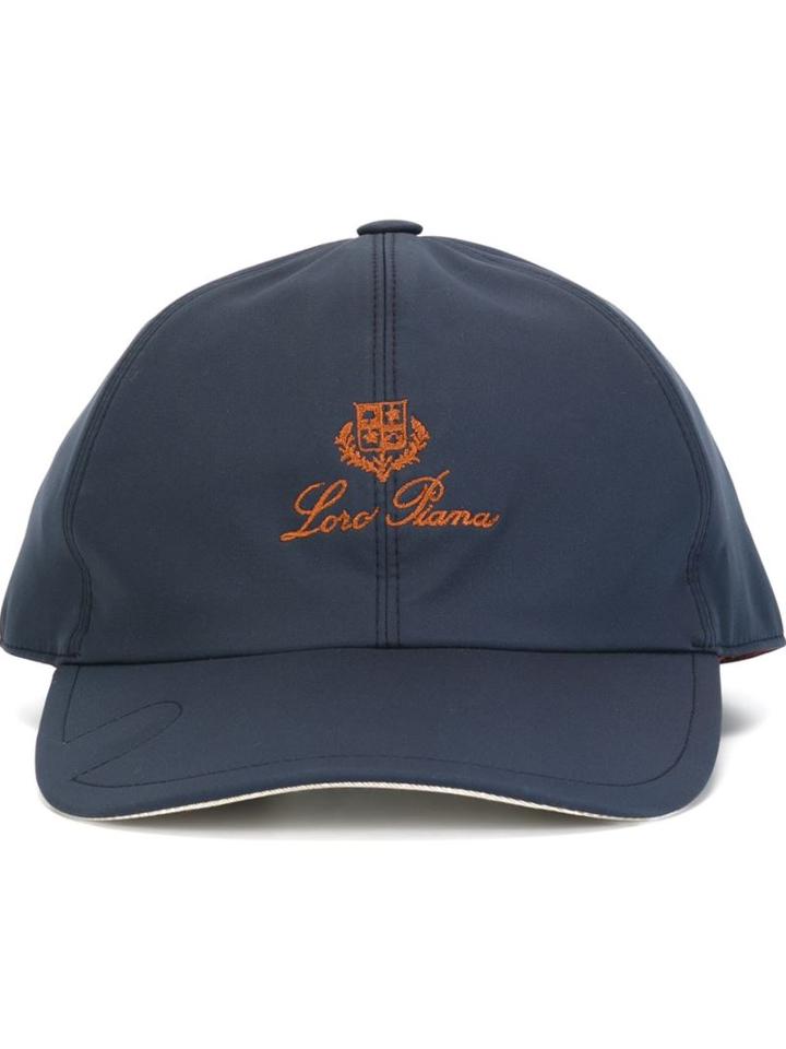 Loro Piana Logo Embroidered Golf Cap