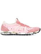 Premiata Lucy Sneakers, Women's, Size: 36, Pink/purple, Leather/rubber/nylon/leather