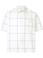 Tomorrowland Checked Short-sleeved Shirt - White