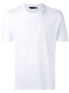 Love Moschino - Embossed Logo T-shirt - Men - Cotton - L, White, Cotton