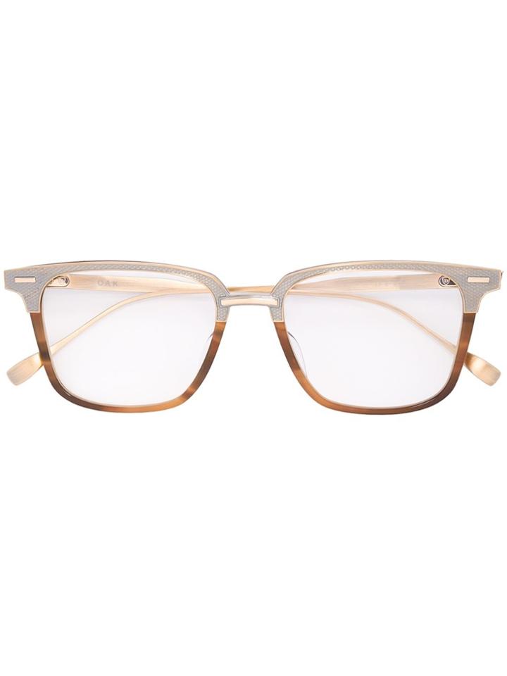 Dita Eyewear 'oak' Glasses - Metallic