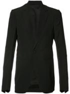 Rick Owens Blazer Jacket, Men's, Size: 56, Black, Viscose/wool/cork