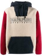 Napapijri Teide 2 Hooded Fleece Jacket - Neutrals