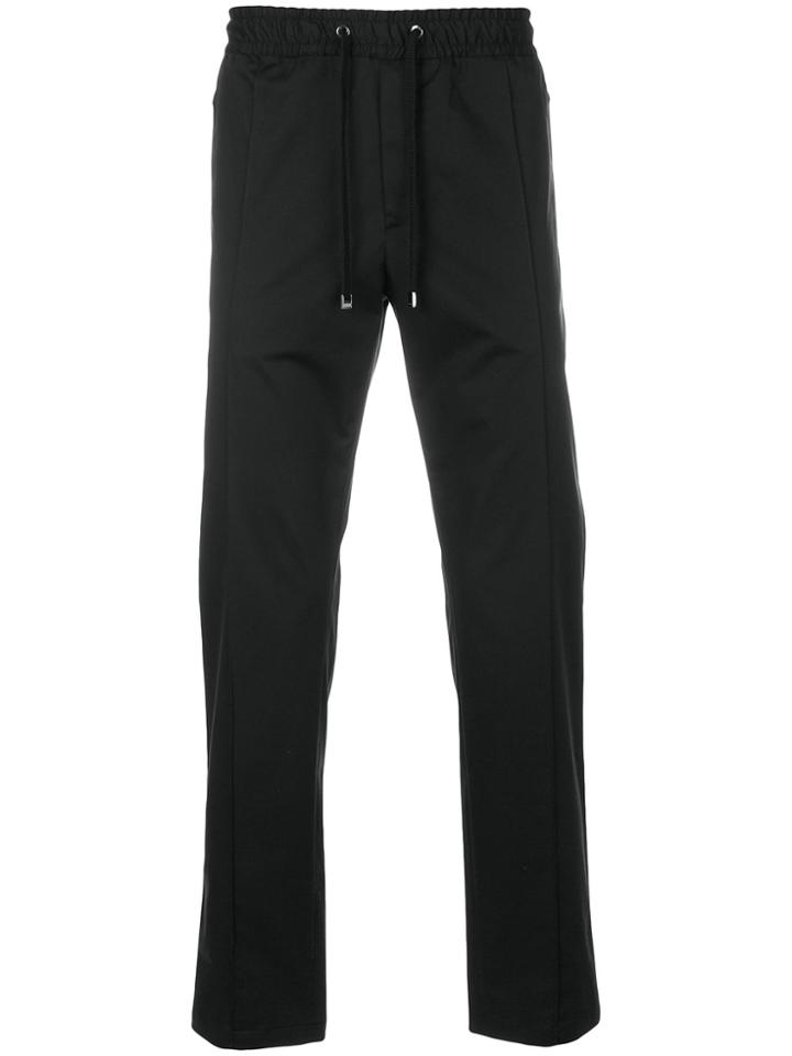 Dolce & Gabbana Straight Leg Joggers - Black
