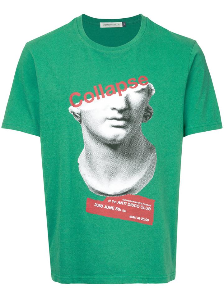 Undercover Collapse T-shirt - Green