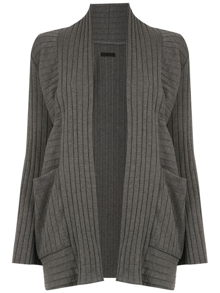Osklen Textured Cardigan - Grey