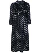 Comme Des Garçons Girl Polka Dot Dress - Blue
