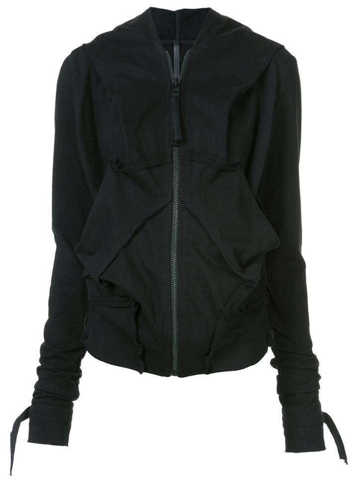 Barbara I Gongini Oversized Deconstructed Jacket - Black