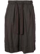 Ziggy Chen Elasticated Waist Shorts - Green