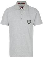 Plein Sport Logo Plaque Polo Shirt - Grey