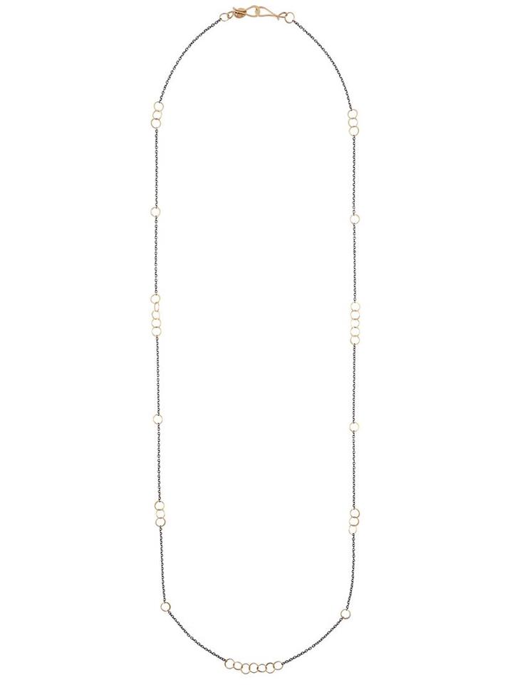 Melissa Joy Manning Chain Link Necklace, Women's, Grey