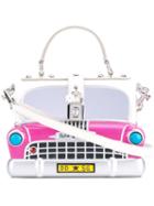 Dolce & Gabbana - Dolce Box Car Tote - Women - Wood/calf Leather - One Size, White, Wood/calf Leather