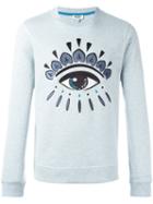Kenzo 'eye' Sweatshirt, Men's, Size: Xs, Blue, Cotton