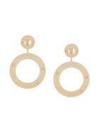 Silvia Gnecchi Whitney Hoop Clip-on Earrings - Gold