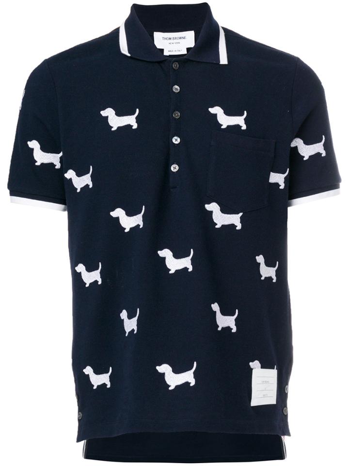 Thom Browne Thom Browne X Colette Hector Polo Shirt - Blue