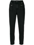 Diesel Slim-fit Tapered Jeans - Black