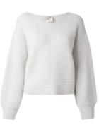 Forte Forte Loose Style Jumper, Women's, Size: 0, White, Cashmere