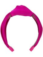 Jennifer Behr Knot-detail Hairband - Pink