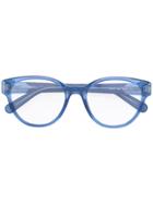 Salvatore Ferragamo Eyewear Cat Eye-frame Optical Glasses - Blue