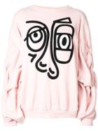 Haculla Relaxed Fit Sweatshirt - Pink
