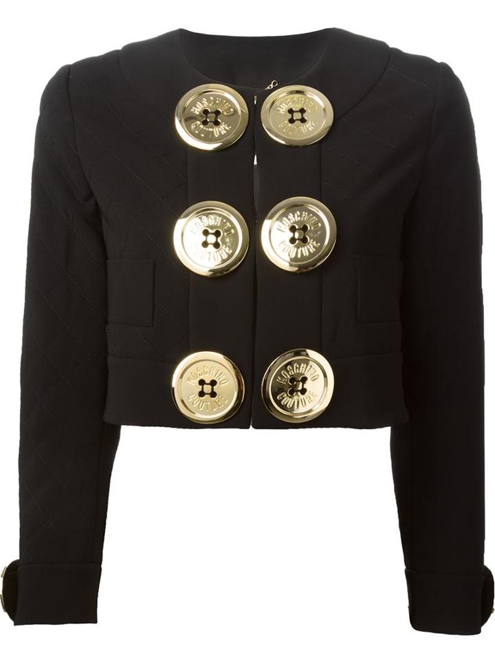 Moschino Oversized Buttons Jacket