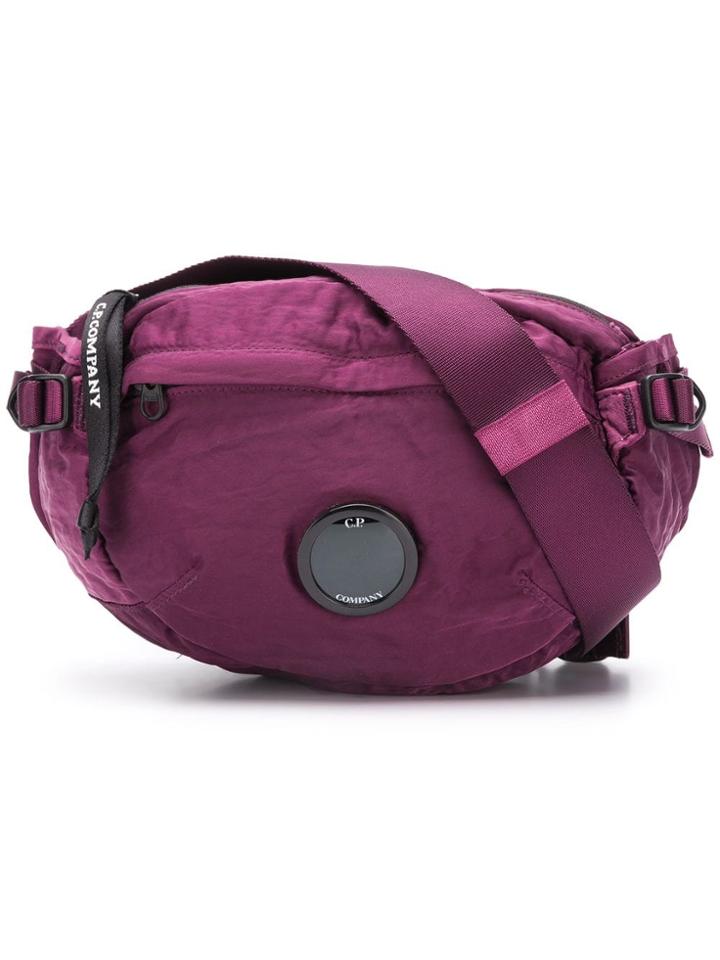 Cp Company Front Pocket Belt Bag - Purple