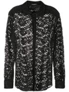 Dolce & Gabbana Classic Lace Shirt - Black