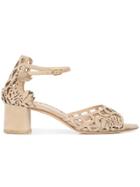 Marchesa Holly Low Sandals - Nude & Neutrals