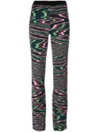 Missoni Elastic Waistband Flared Trousers - Multicolour