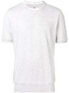 Eleventy Short-sleeved Sweatshirt - White