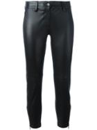 Ann Demeulemeester Leather Skinny Trousers