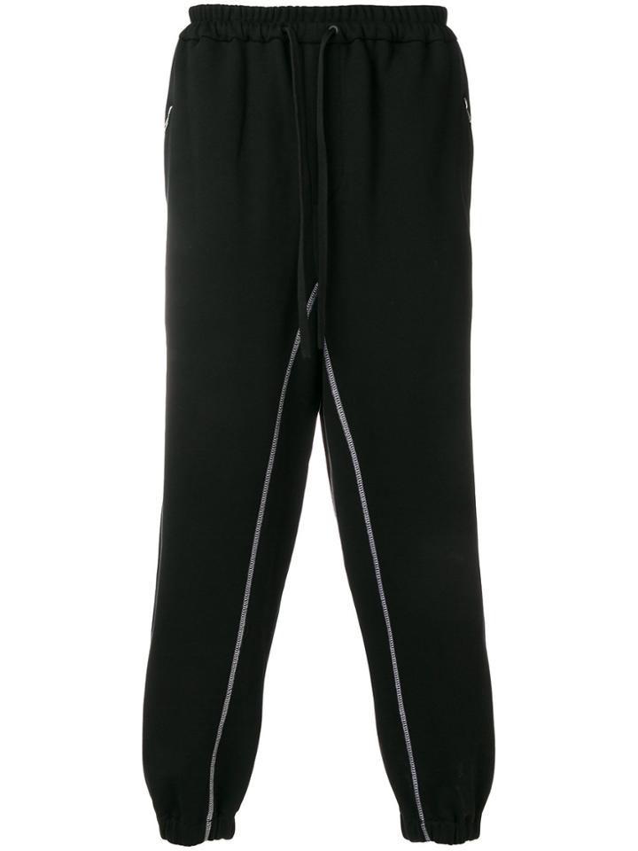 3.1 Phillip Lim Baggy Drawstring Waist Trousers - Black