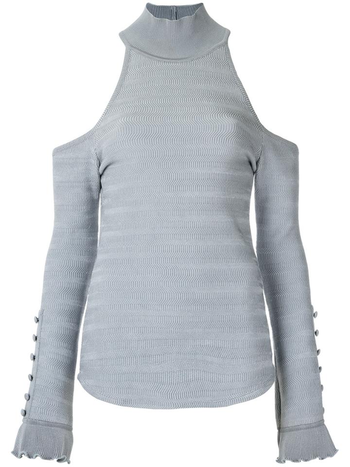 Andrea Bogosian Knit Top - Blue