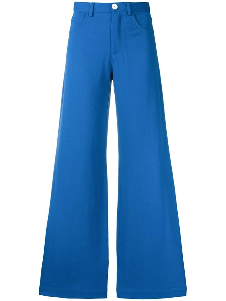 Société Anonyme Paulette Wide Leg Trousers - Blue