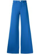 Société Anonyme Paulette Wide Leg Trousers - Blue