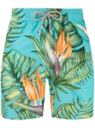 Mc2 Saint Barth Paradise Flower Swim Shorts - Blue
