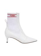 Fendi Rockoko Boots - White