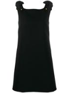 Miu Miu Cady Mini Dress - Black