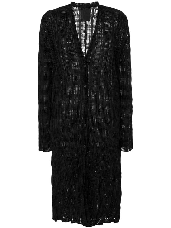 Lost & Found Ria Dunn Pleated Cardigan - Black