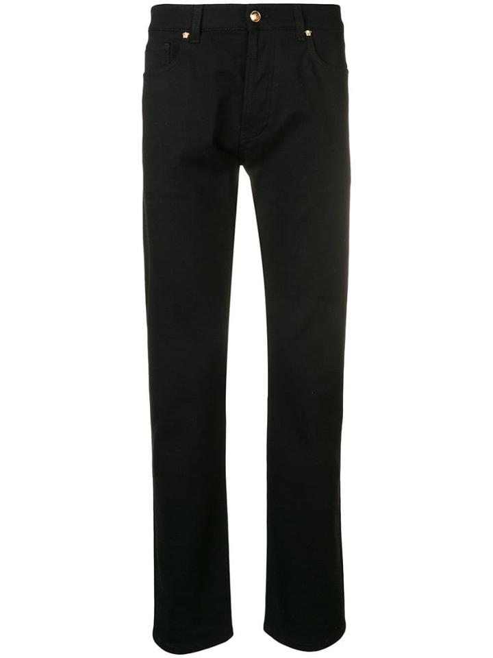 Versace Straight-leg Jeans - Black