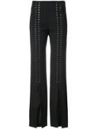Jonathan Simkhai Front Slit Trousers - Black