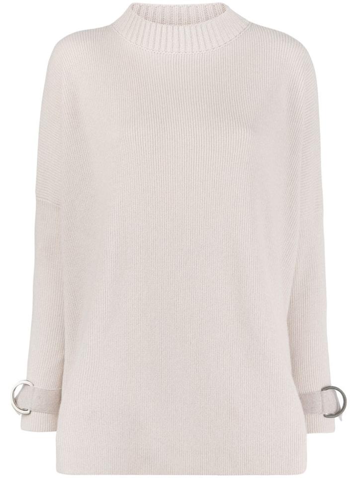 Lorena Antoniazzi Boat Neck Jumper - Neutrals