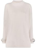 Lorena Antoniazzi Boat Neck Jumper - Neutrals